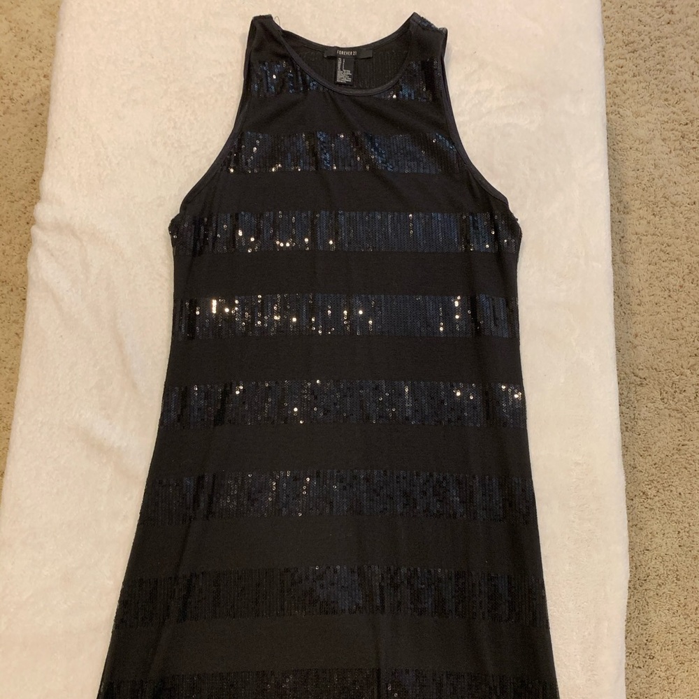 💜 Black Sequin Maxi dress